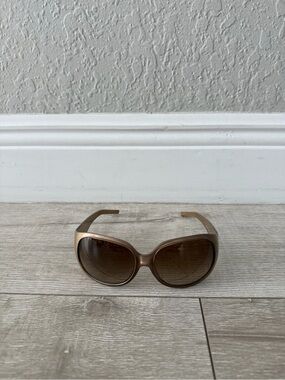 Fendi Women's Brown Gradient Oversized gold Sunglasses 61-16-120
